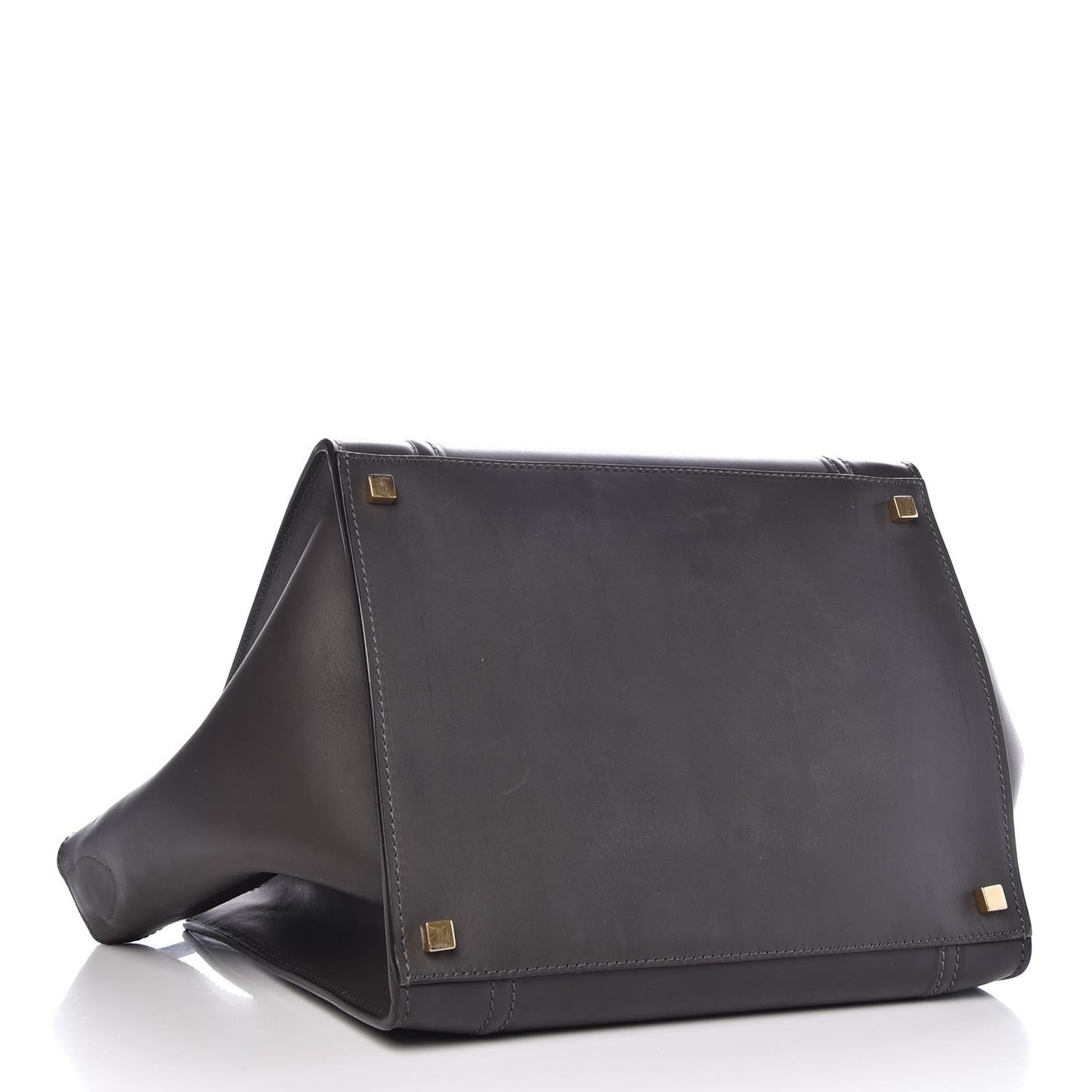 Natural Calfskin Medium Phantom Luggage Grey