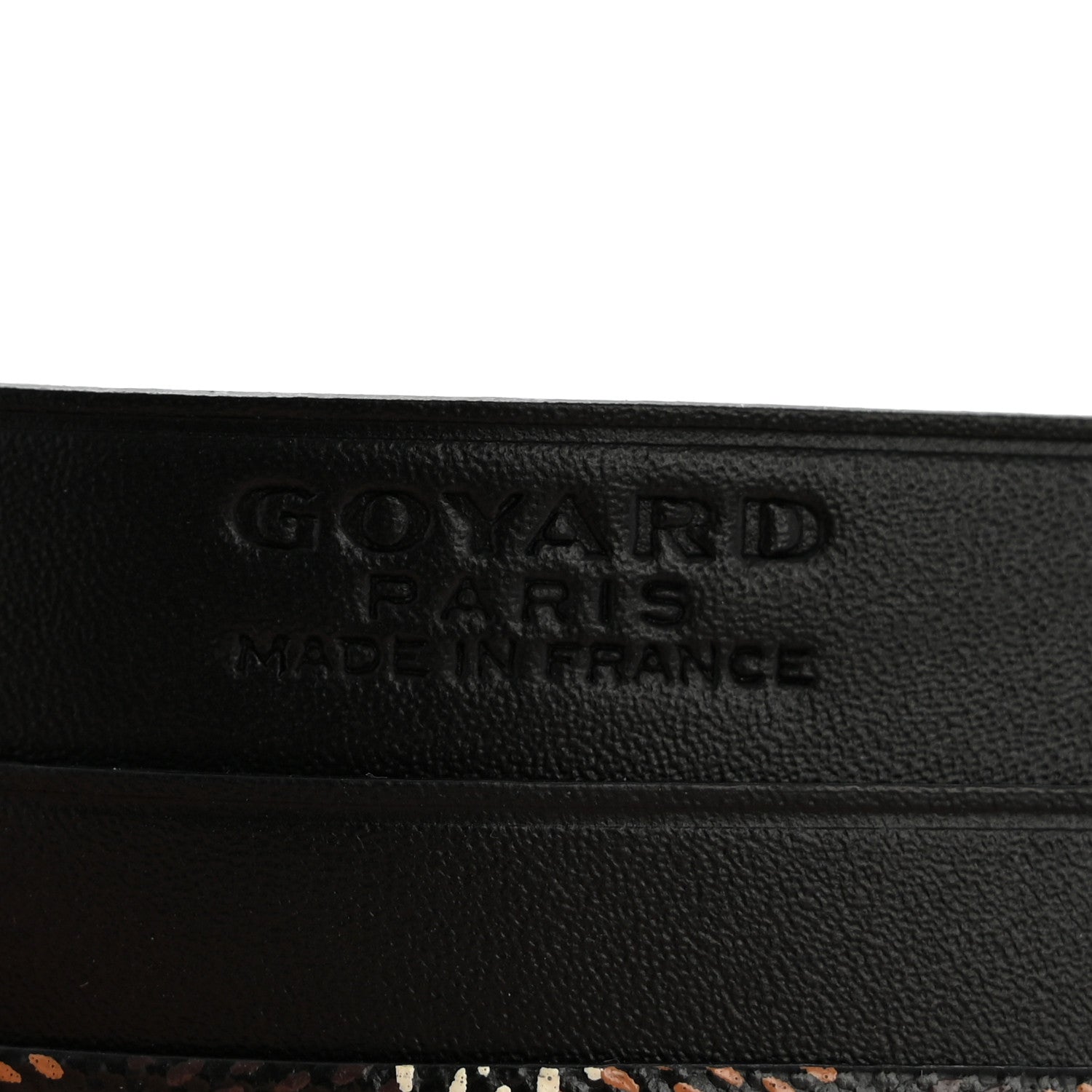 Goyard Goyardine Saint Sulpice Card Holder Black 6 of 9