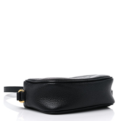 Gucci Pebbled Calfskin Mini Soho Disco Bag Black 5 of 12
