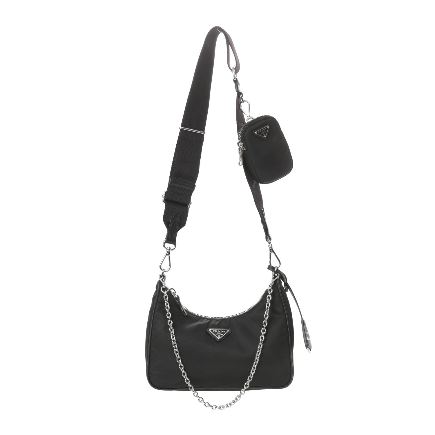 Prada Nylon Re-Edition 2005 Shoulder Bag Black 1 of 13
