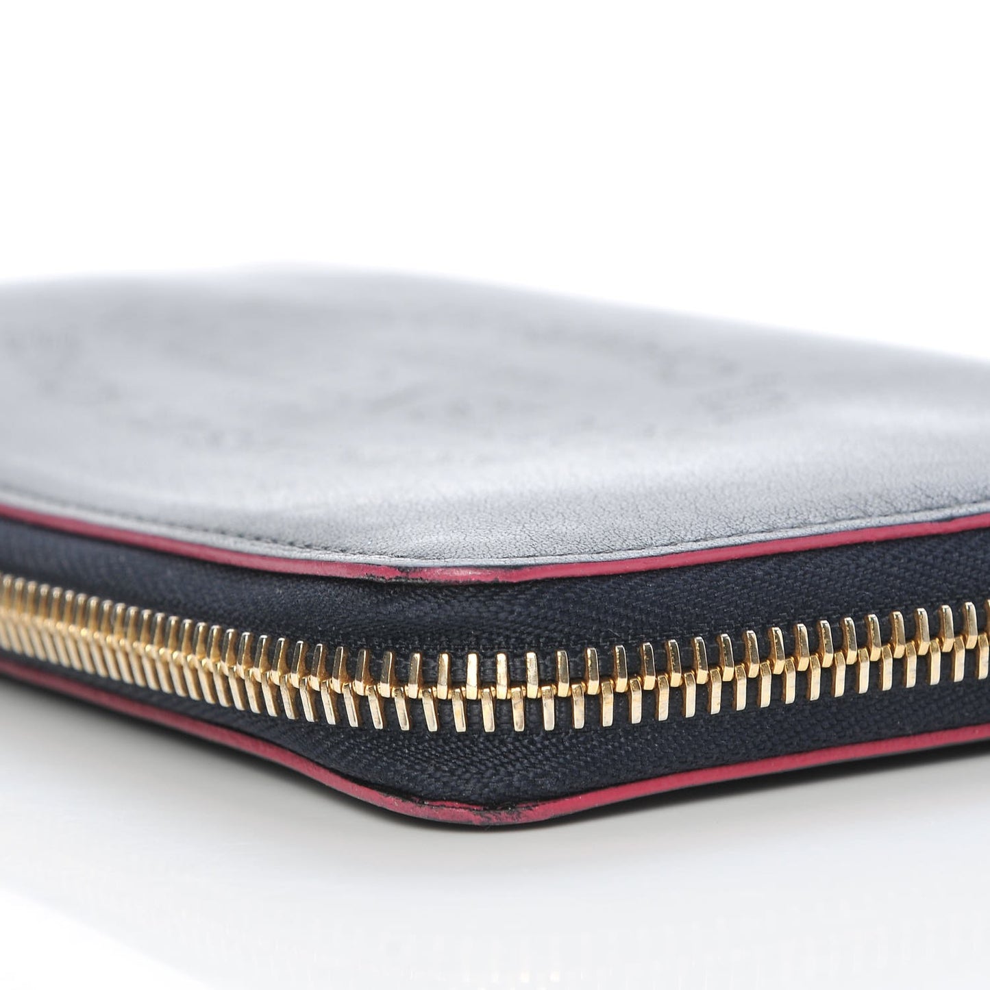 Veau Soie Iena Wallet Cobalt