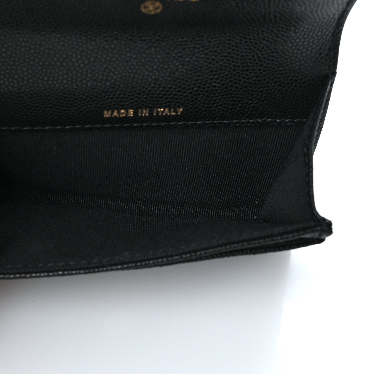 Chanel Caviar Quilted Boy Flap Card Holder Black 5 of 8