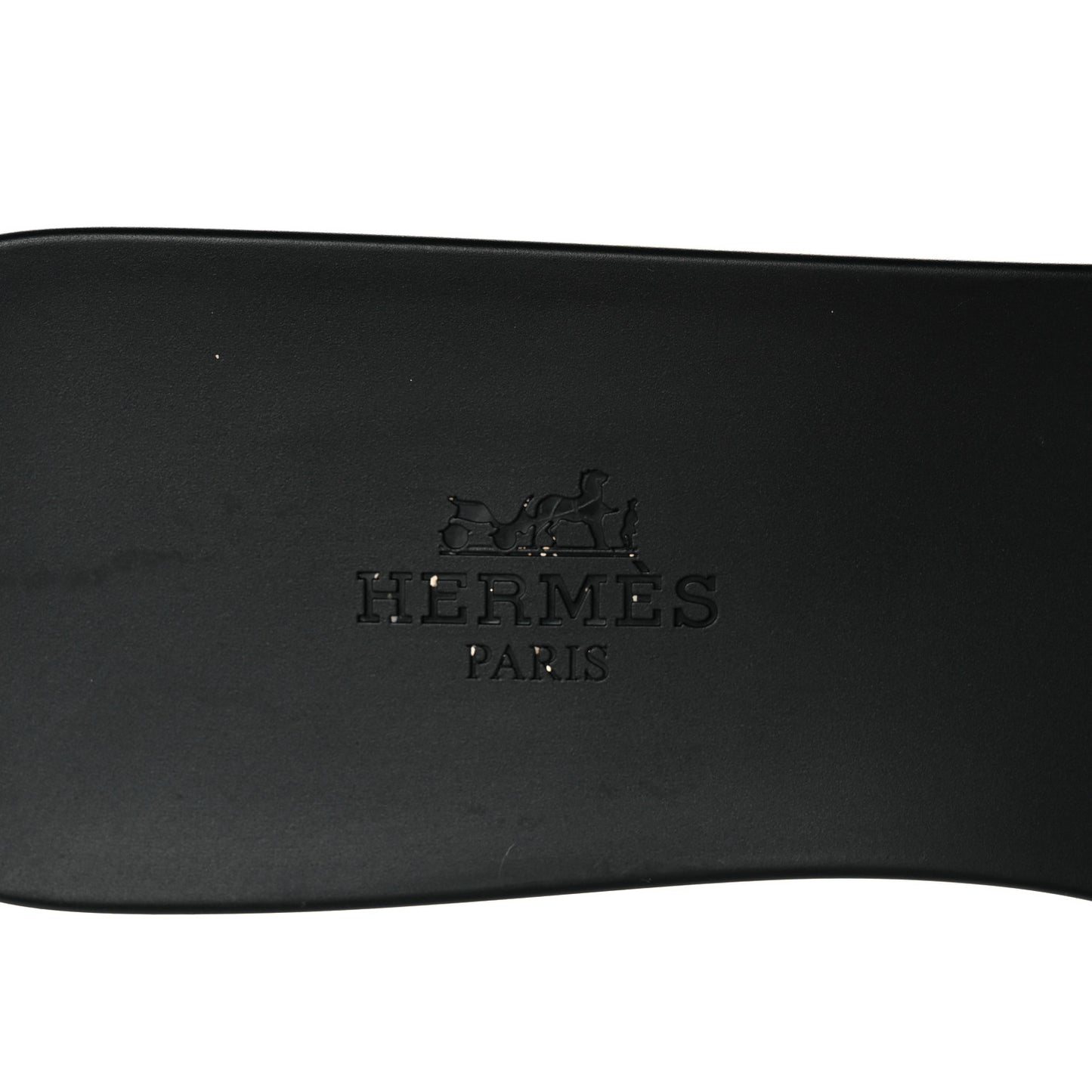 Rubber Aloha Sandals 38 Black