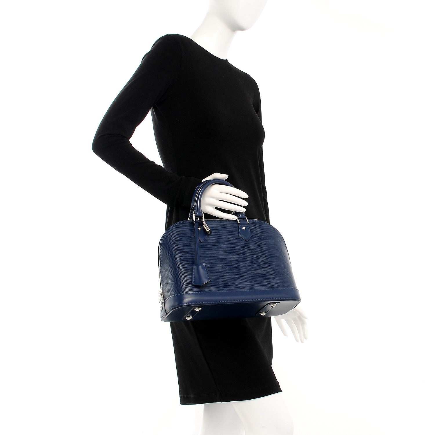 Louis Vuitton Epi Alma PM Indigo 3 of 7