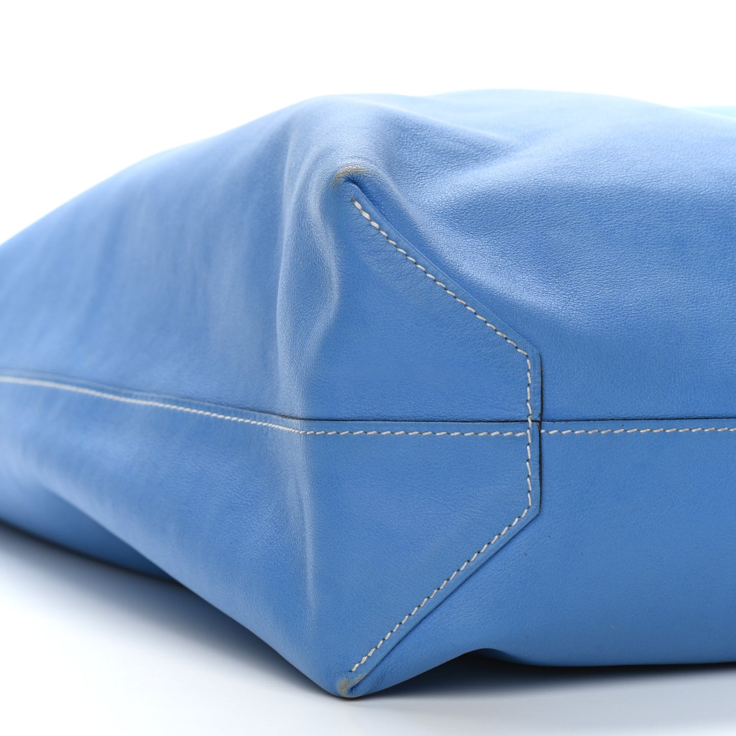 Veau Sikkim Double Sens 45 Tote Bleu Sapphire Paradis