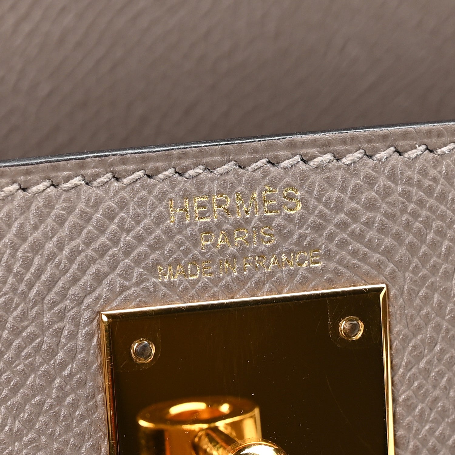 Hermes Epsom Kelly Sellier 28 Gris Asphalte 6 of 10