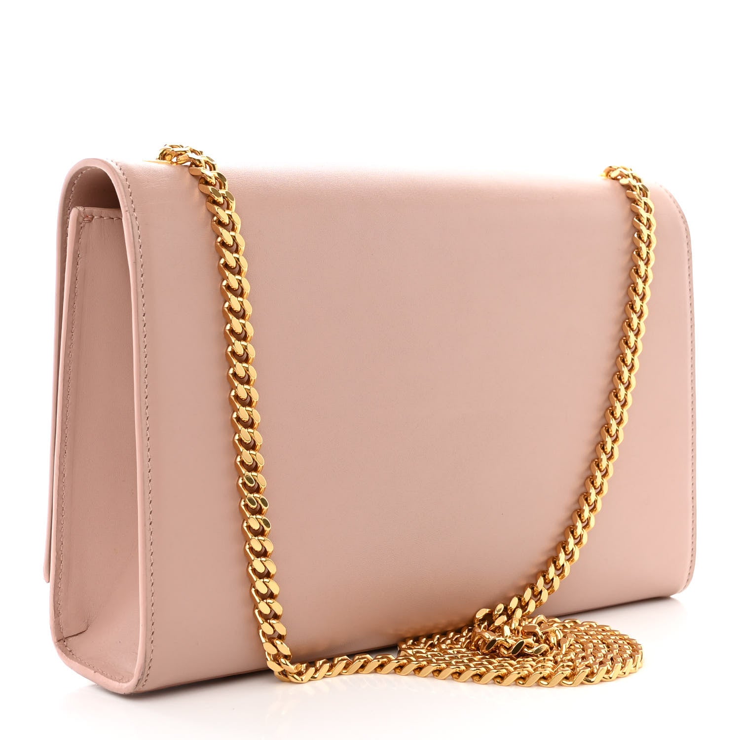 Saint Laurent Smooth Calfskin Medium Classic Monogram Kate Tassel Satchel Pink 3 of 11