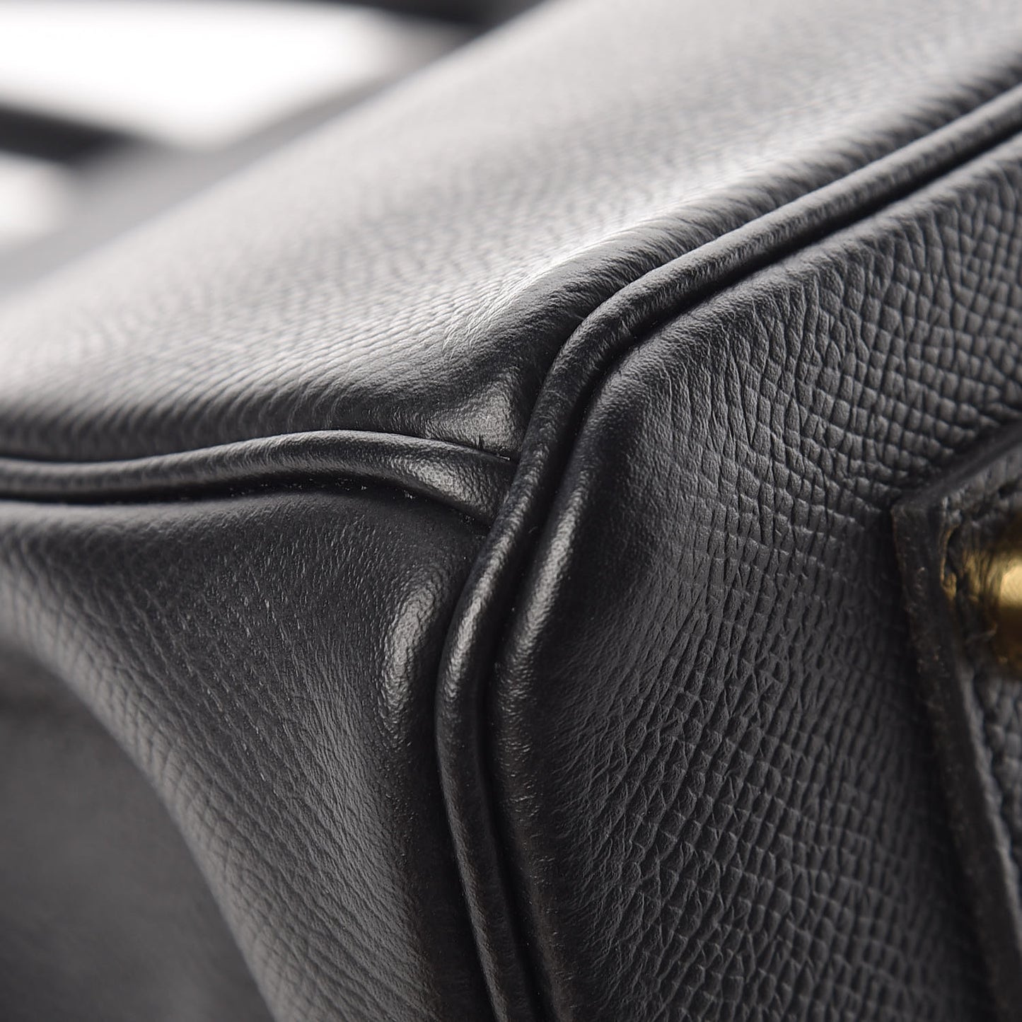 Epsom Birkin 35 Black