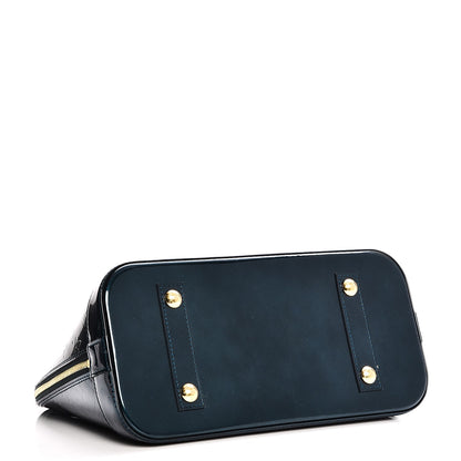 Louis Vuitton Vernis Alma PM Blue Nuit 4 of 7