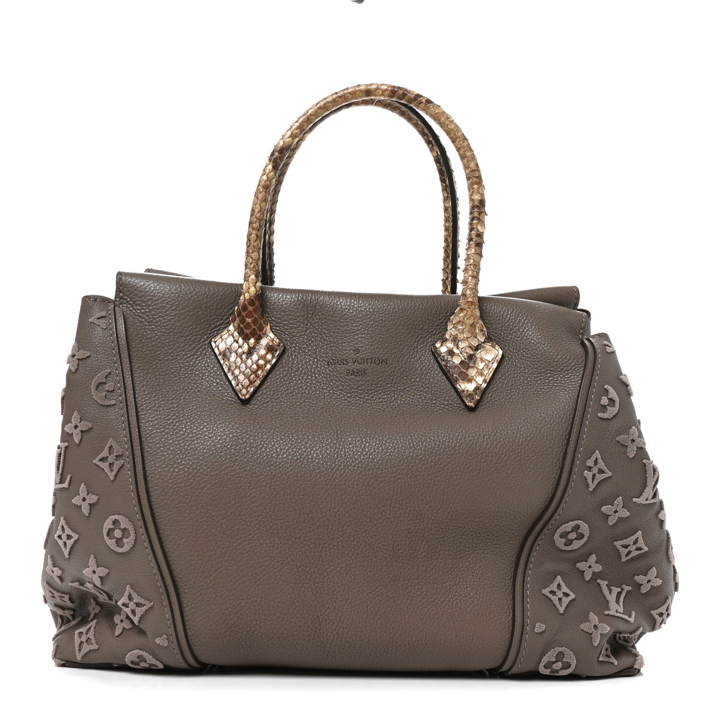 Monogram Tuffetage Ayers Tote W PM Grey
