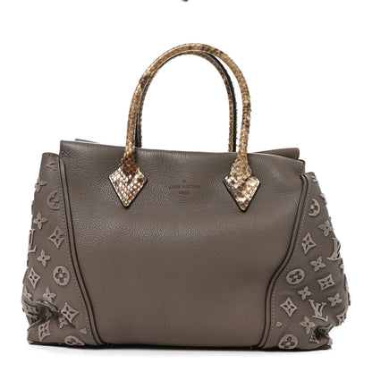 Louis Vuitton Monogram Tuffetage Ayers Tote W PM Grey 1 of 10