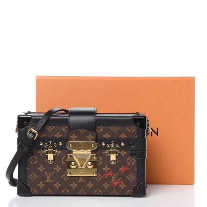 Louis Vuitton Monogram Petite Malle Black 10 of 10