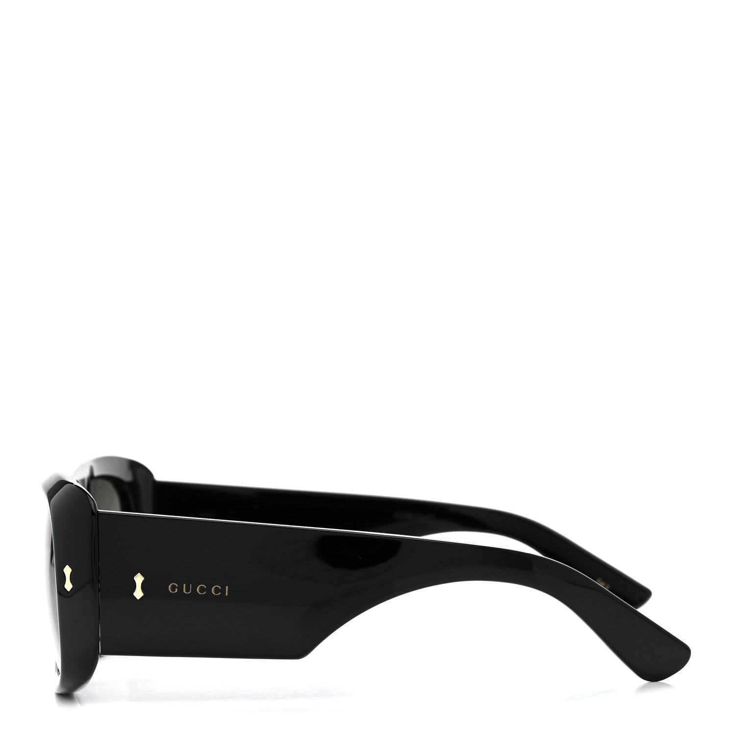 Gucci Acetate Square Frame Sunglasses GG1080S Black 3 of 7