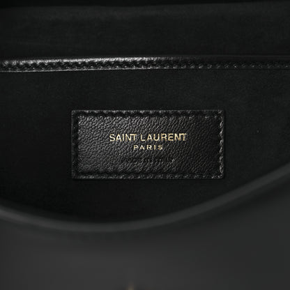 Saint Laurent Smooth Calfskin Small Charlie Shoulder Bag Black 5 of 10