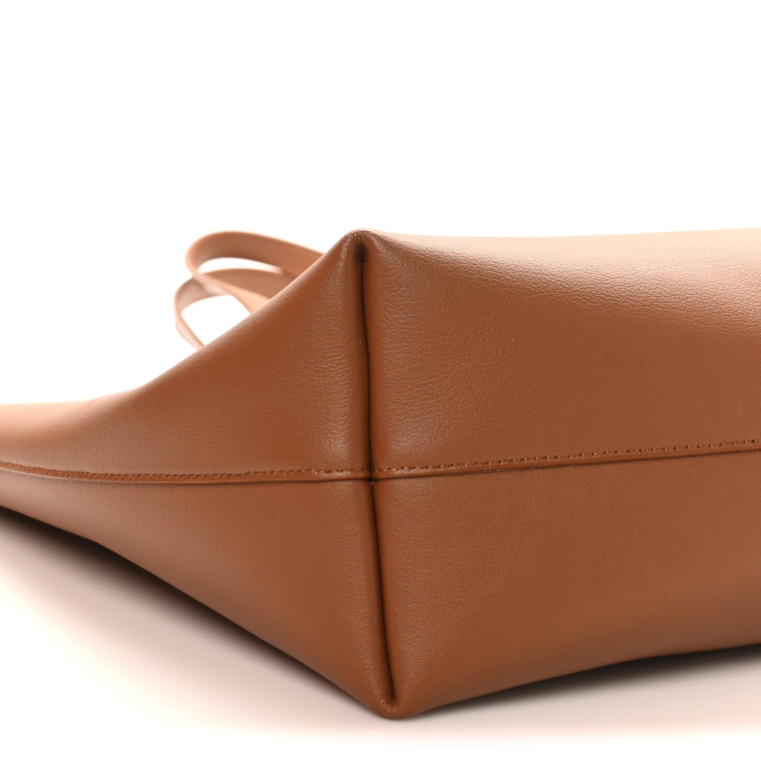 Saint Laurent Calfskin Large Shopping Tote Brick 10 of 11