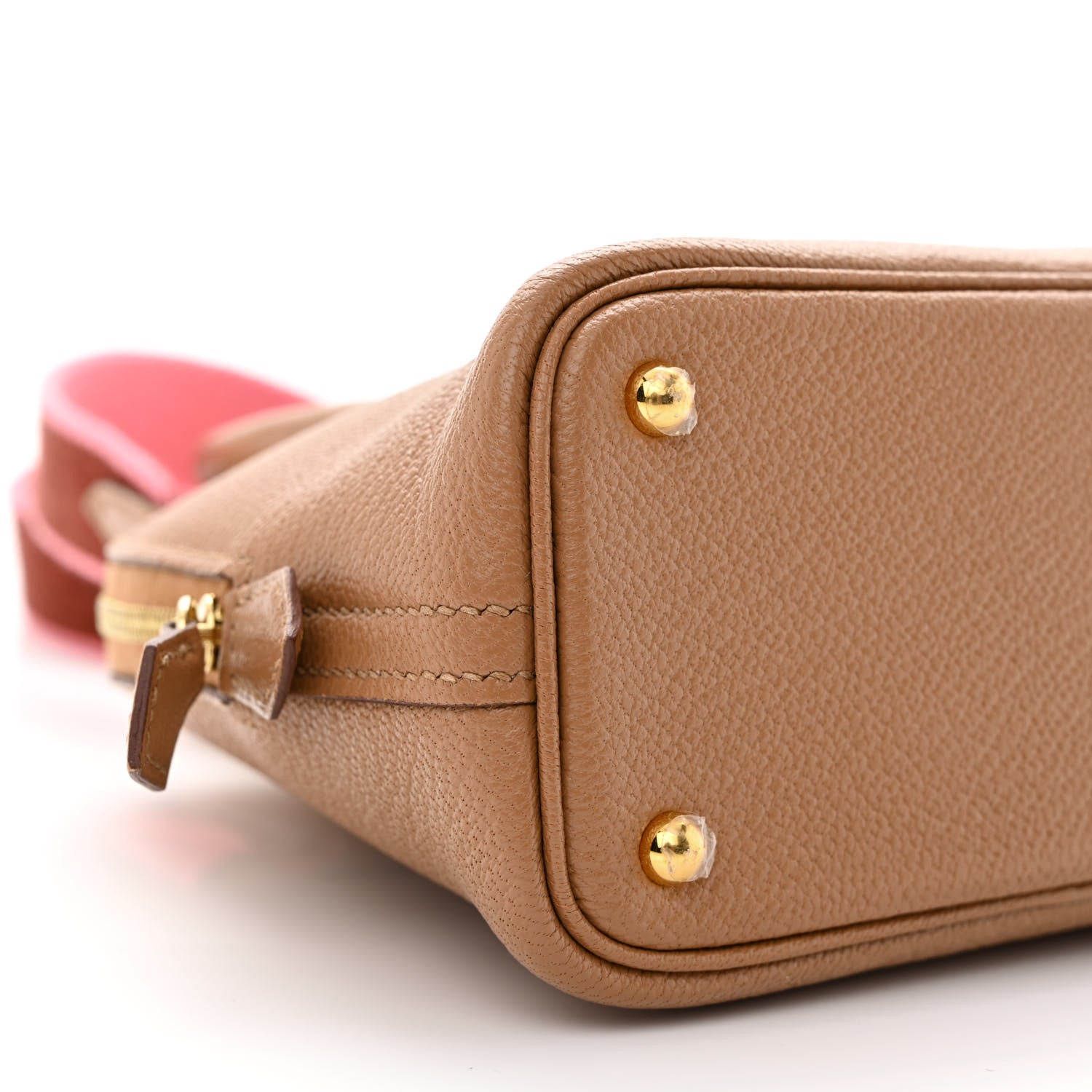 Hermes Chevre Mysore Mini 1923 Bolide Quebracho Rose D'ete 9 of 10