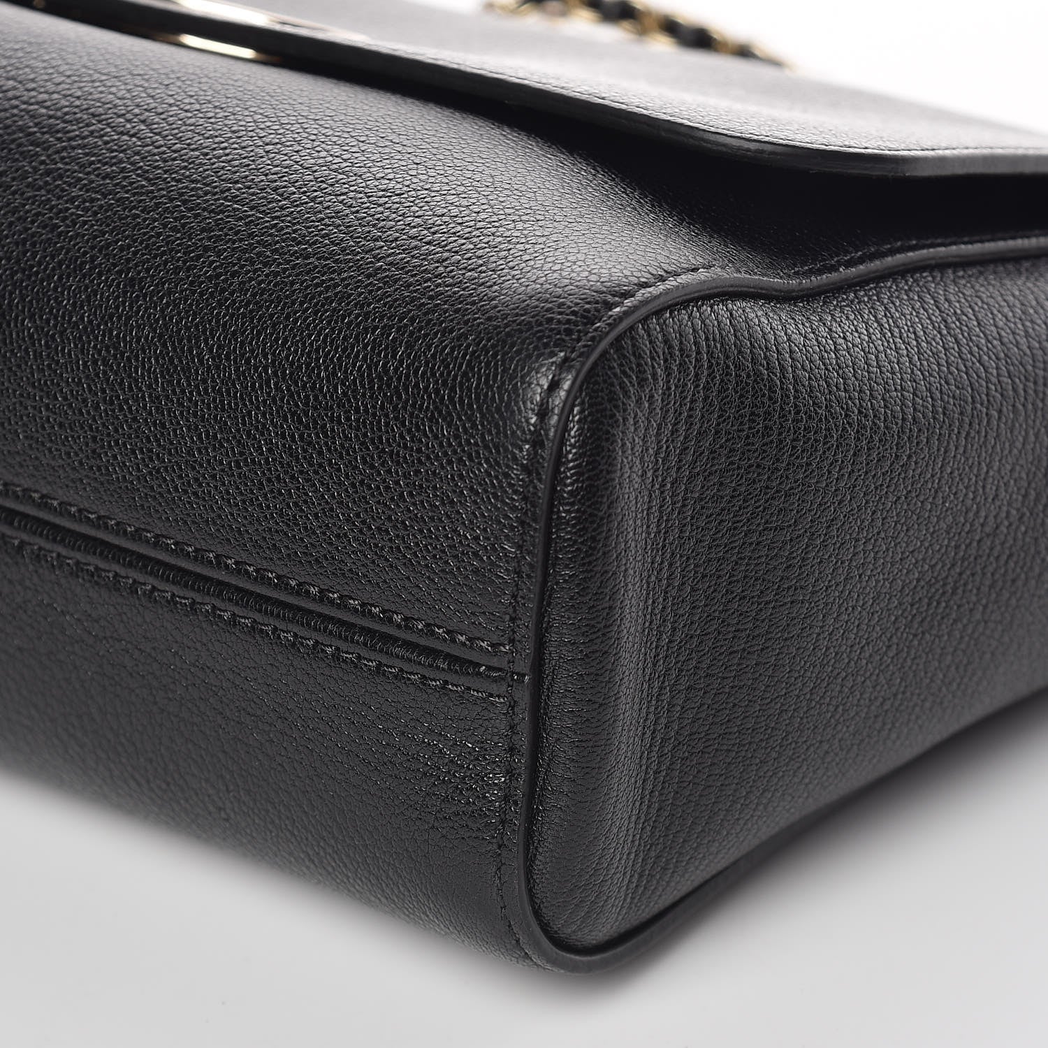 Mulberry Glossy Goatskin Medium Lily Black 9 of 9
