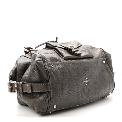 Chloe Calfskin Medium Paddington Satchel Gris Vert 4 of 9