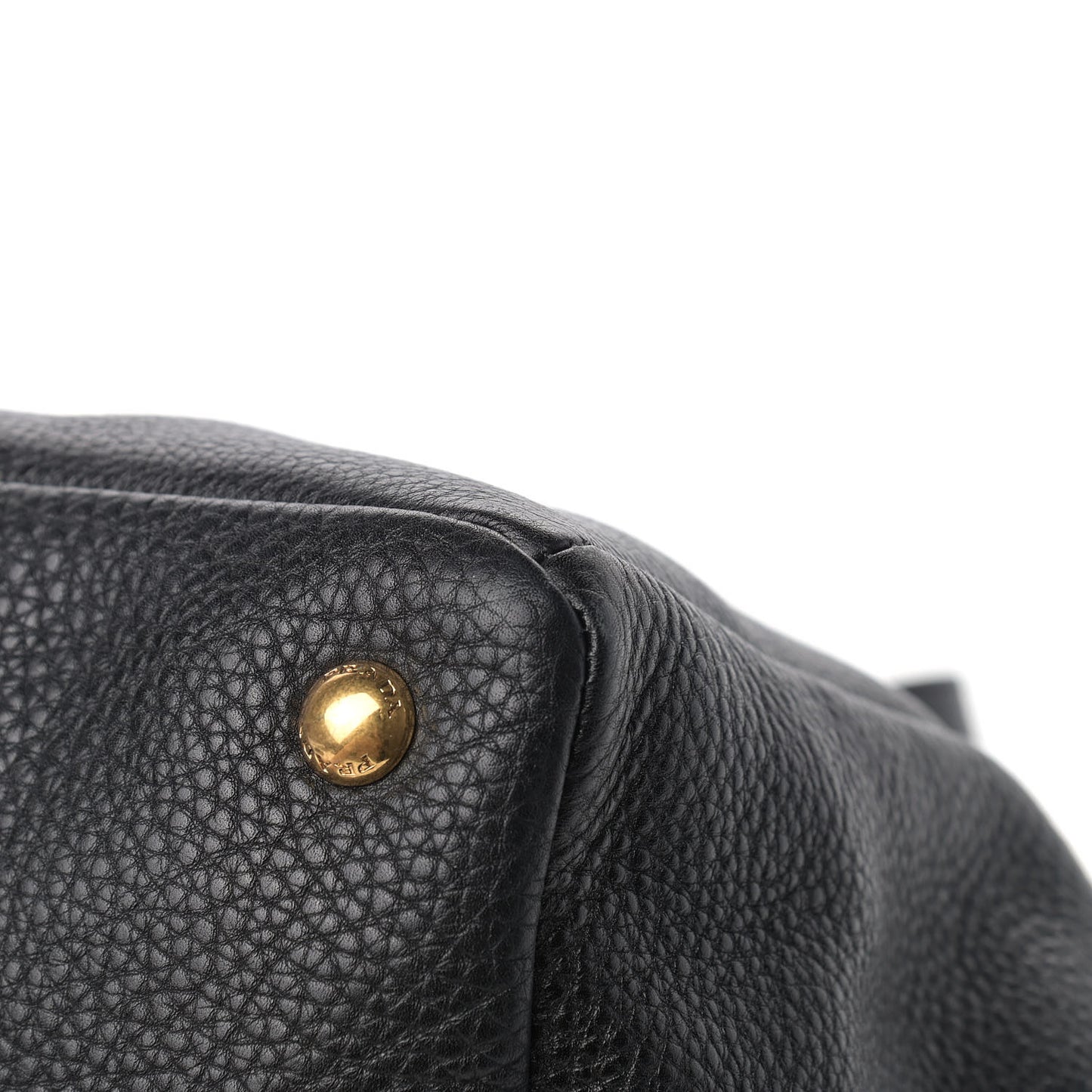 Vitello Daino Tote Black