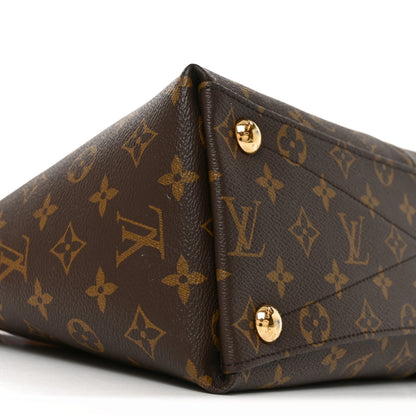 Louis Vuitton Monogram V Tote MM Black 8 of 10