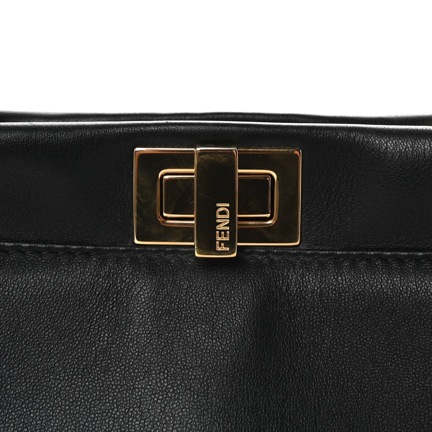 Nappa Mini Peekaboo Iconic Satchel Black