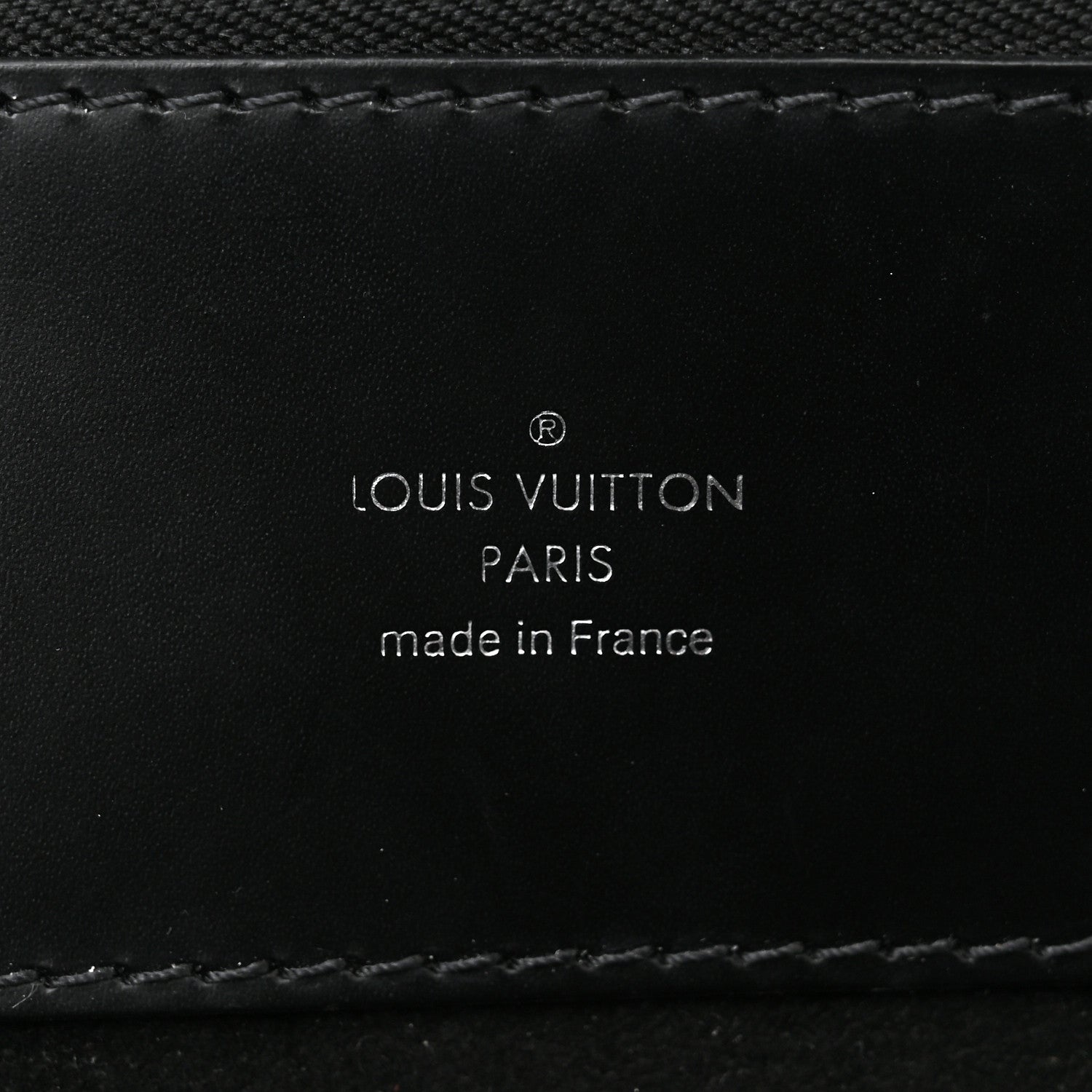 Louis Vuitton Epi Grenelle Tote MM Black 6 of 9