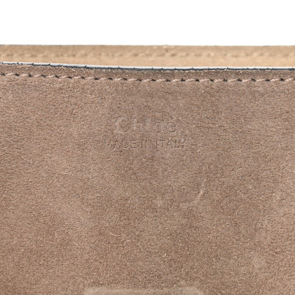 Chloe Suede Smooth Calfskin Drew Shoulder Bag Motty Grey 6 of 11