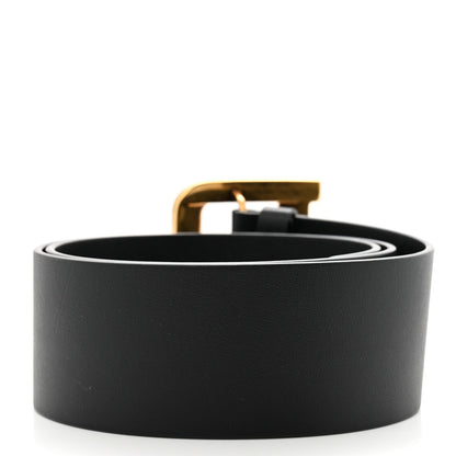 Christian Dior Calfskin Diorquake Belt 75 Black 2 of 6