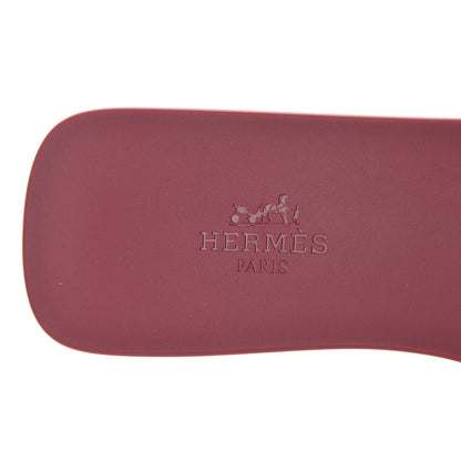 Hermes Rubber Aloha Sandals 37 Rose Baie 7 of 9