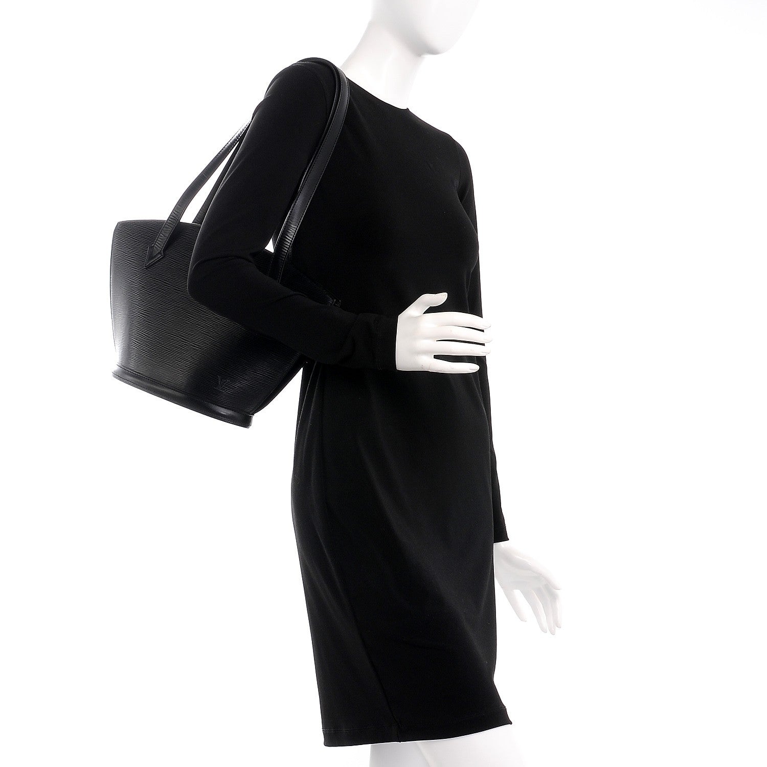 Louis Vuitton Epi Saint Jacques PM Black 2 of 10