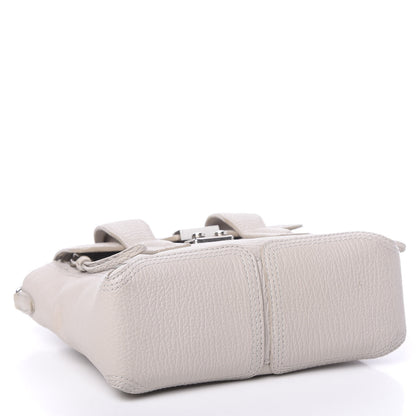 3.1 Phillip Lim 3.1 Textured Calfskin Mini Pashli Satchel Feather 4 of 12