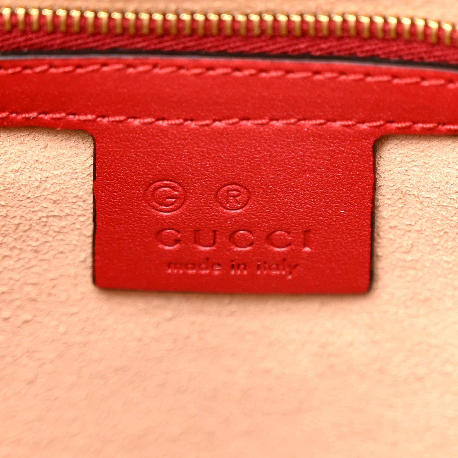 Gucci GG Supreme Monogram Blooms Small Zip Top Tote Beige Blue Navy Hibiscus Red 6 of 10