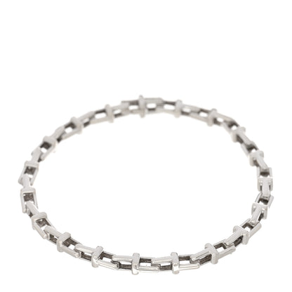 Tiffany Sterling Silver Narrow T Chain Bracelet 1 of 3