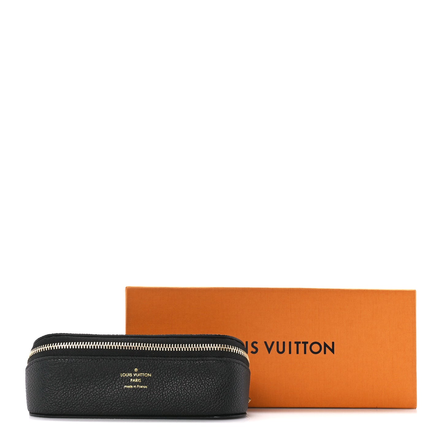 Empreinte Monogram Giant Sunglasses Pouch GM Black Beige