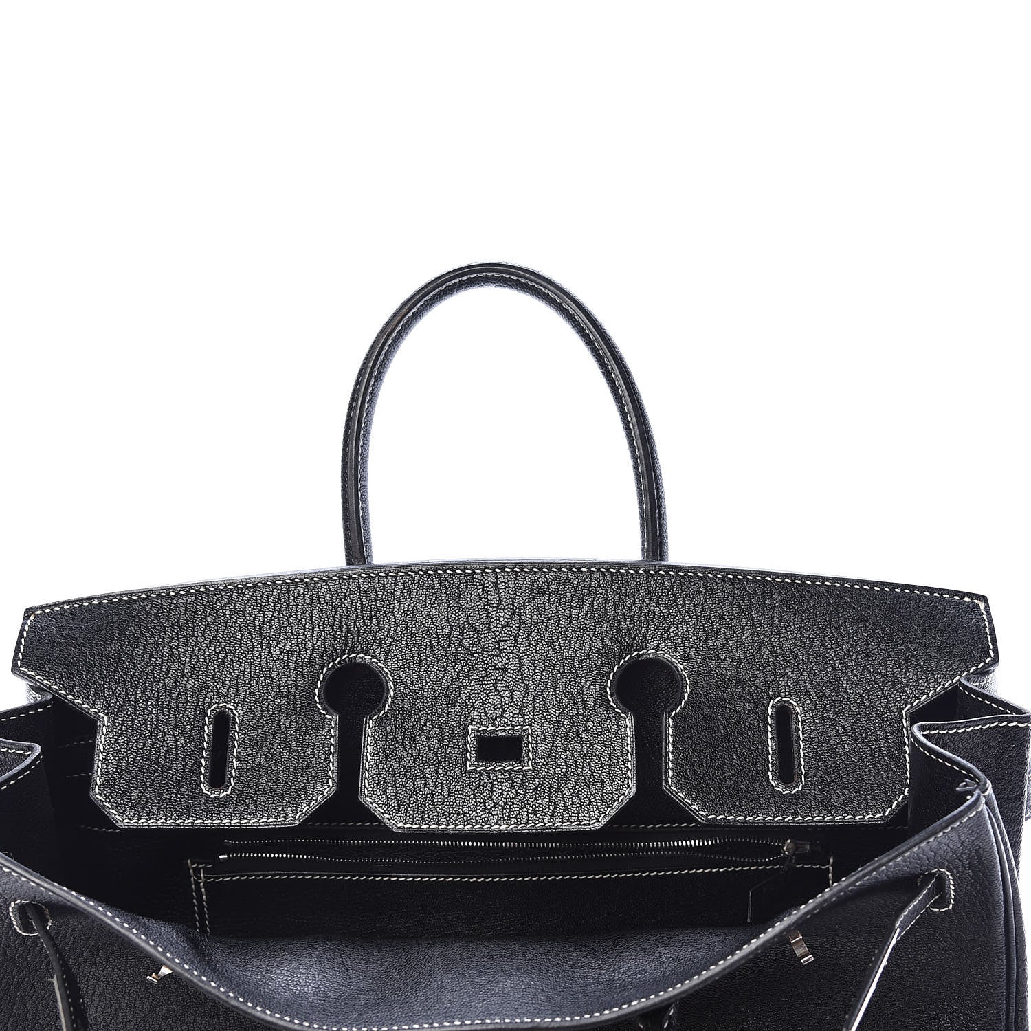 Hermes Chevre de Coromandel Birkin 35 Black 9 of 37