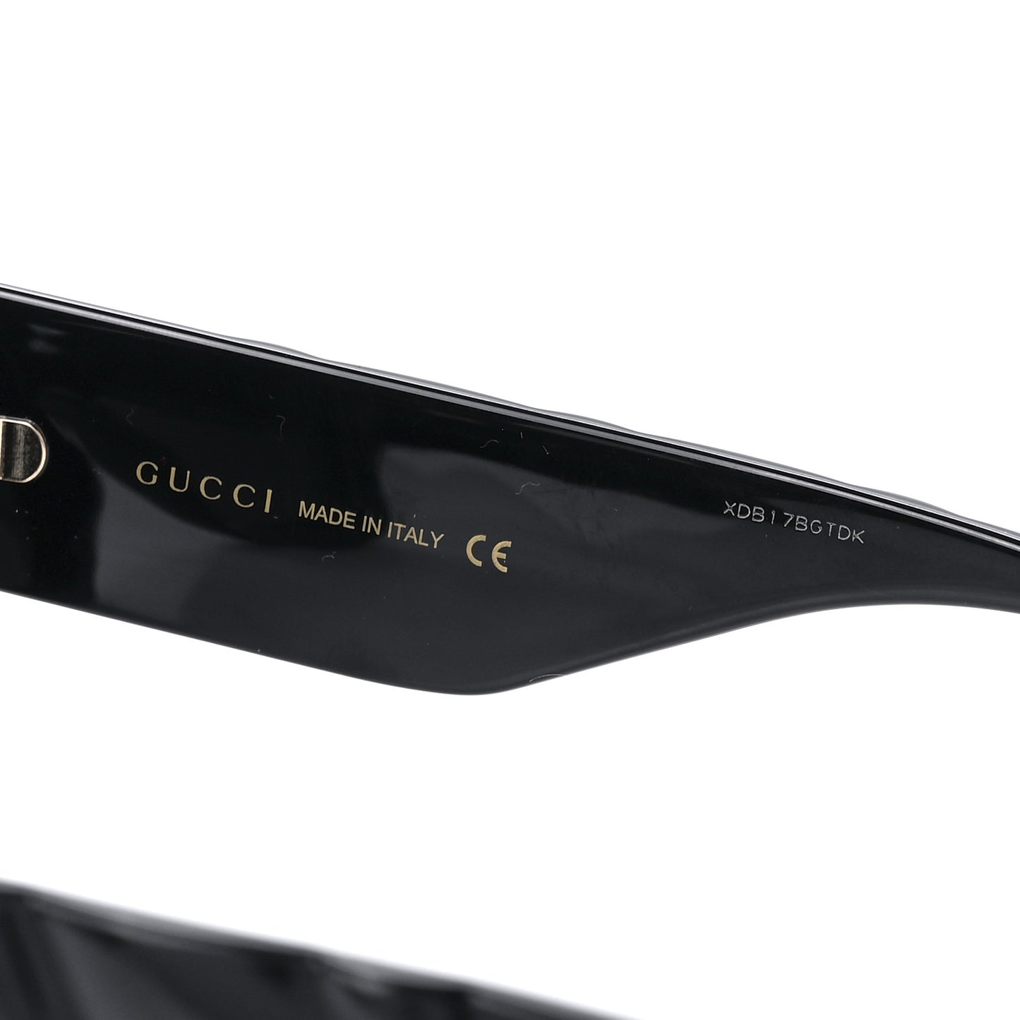 Acetate GG Butterfly Sunglasses GG0808S Black