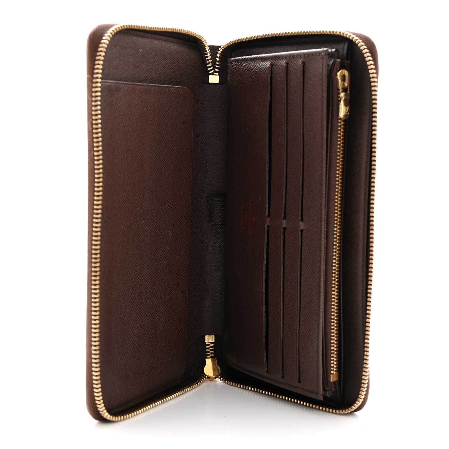 Damier Ebene Zippy Organizer Wallet