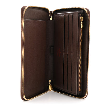 Louis Vuitton Damier Ebene Zippy Organizer Wallet 5 of 8