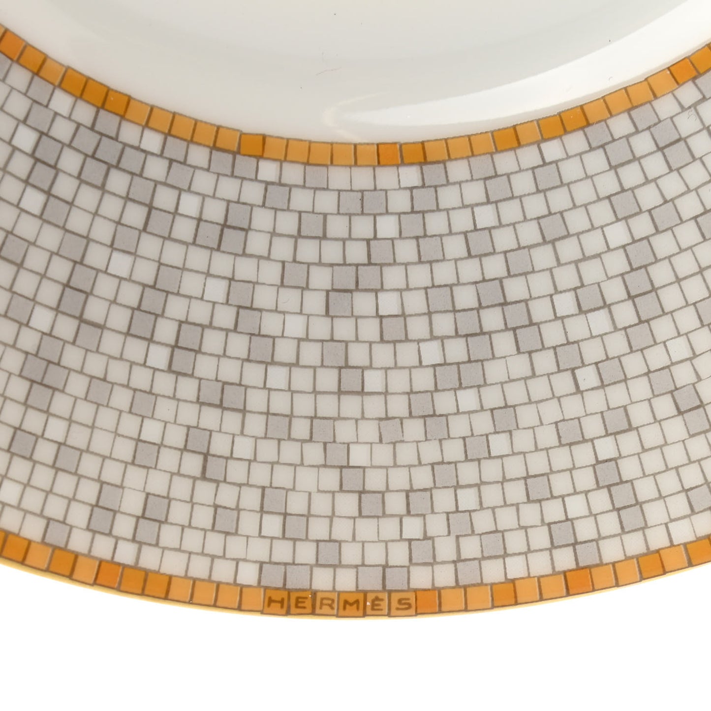 Porcelain Mosaique Au 24 Gold Breakfast Cup And Saucer Set Of 2