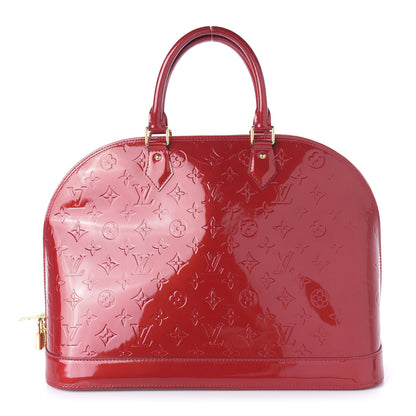 Louis Vuitton Vernis Alma GM Pomme D'Amour 1 of 9