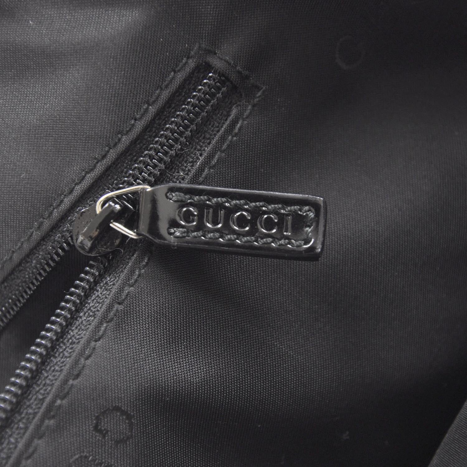 Gucci Nylon Shoulder Bag Black 9 of 9