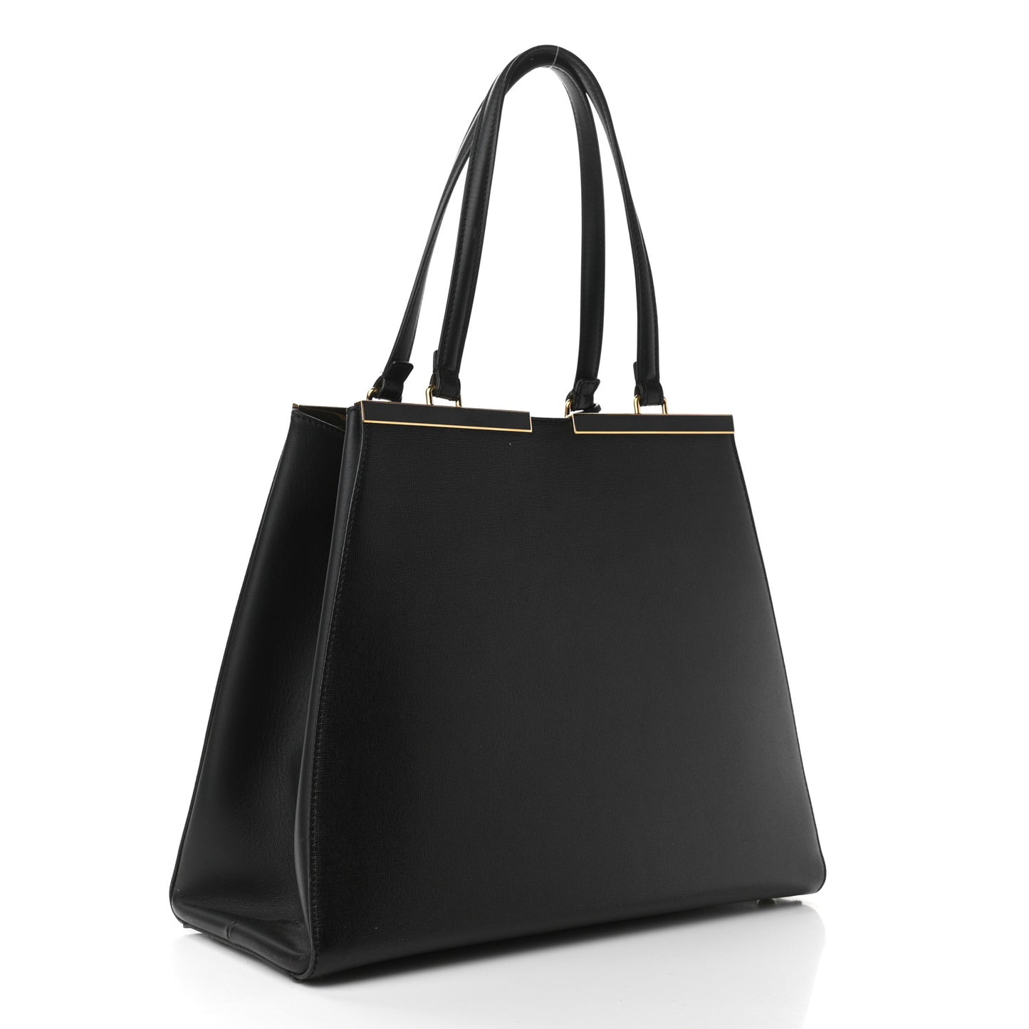 Vitello Elite Large 3Jours Tote Black