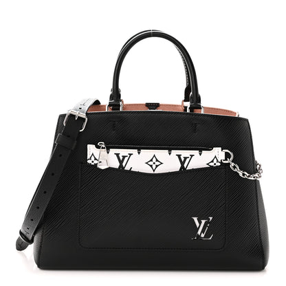 Louis Vuitton Epi Marelle Tote MM Black 1 of 8