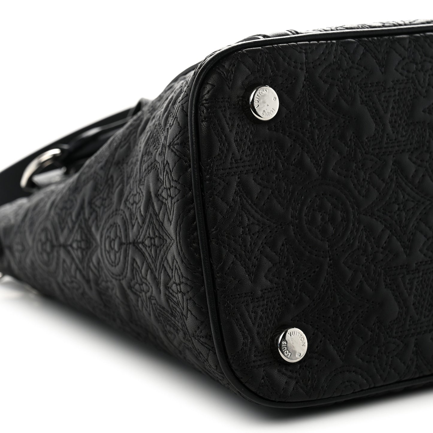 Monogram Lambskin Antheia IXIA PM Black
