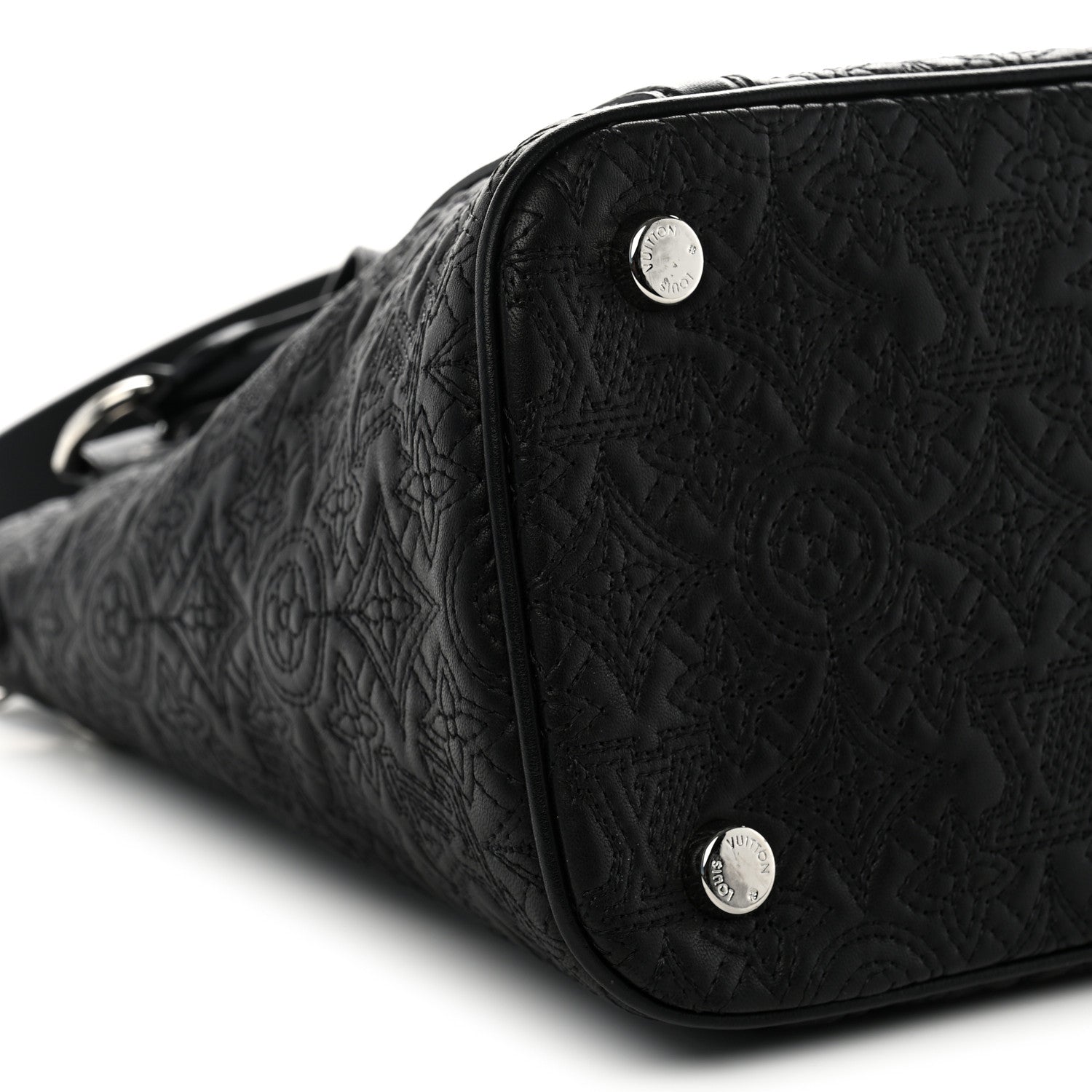 Louis Vuitton Monogram Lambskin Antheia IXIA PM Black 7 of 8