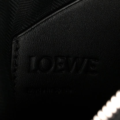Loewe Soft Grained Calfskin Vertical T-Pocket Crossbody Bag Black 7 of 11