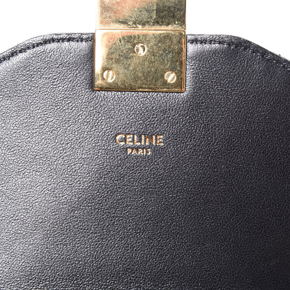 Celine Calfskin Quilted Medium C Bag Black 7 of 10