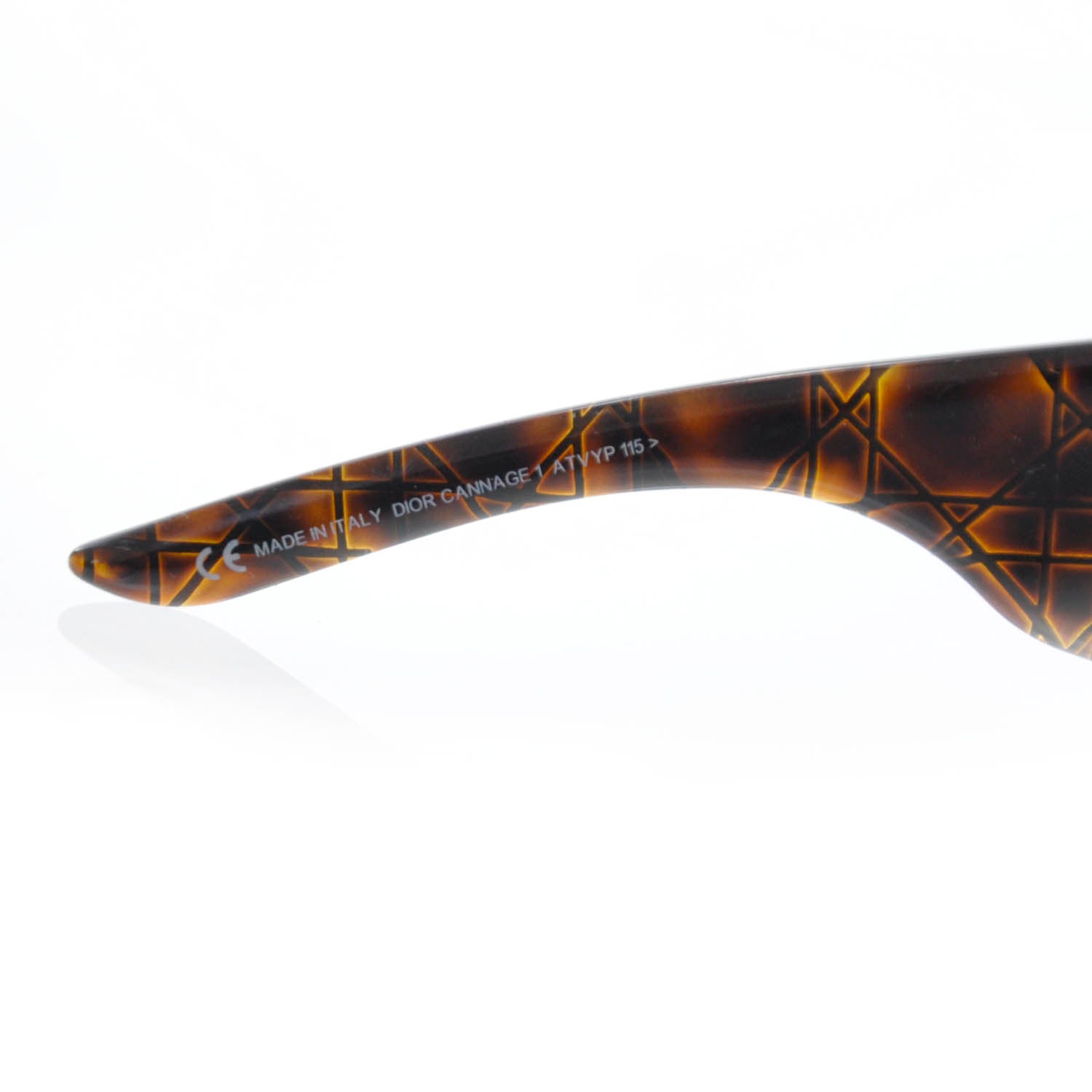 Christian Dior Tortoise Cannage 1 Quilted Sunglasses 5 of 7
