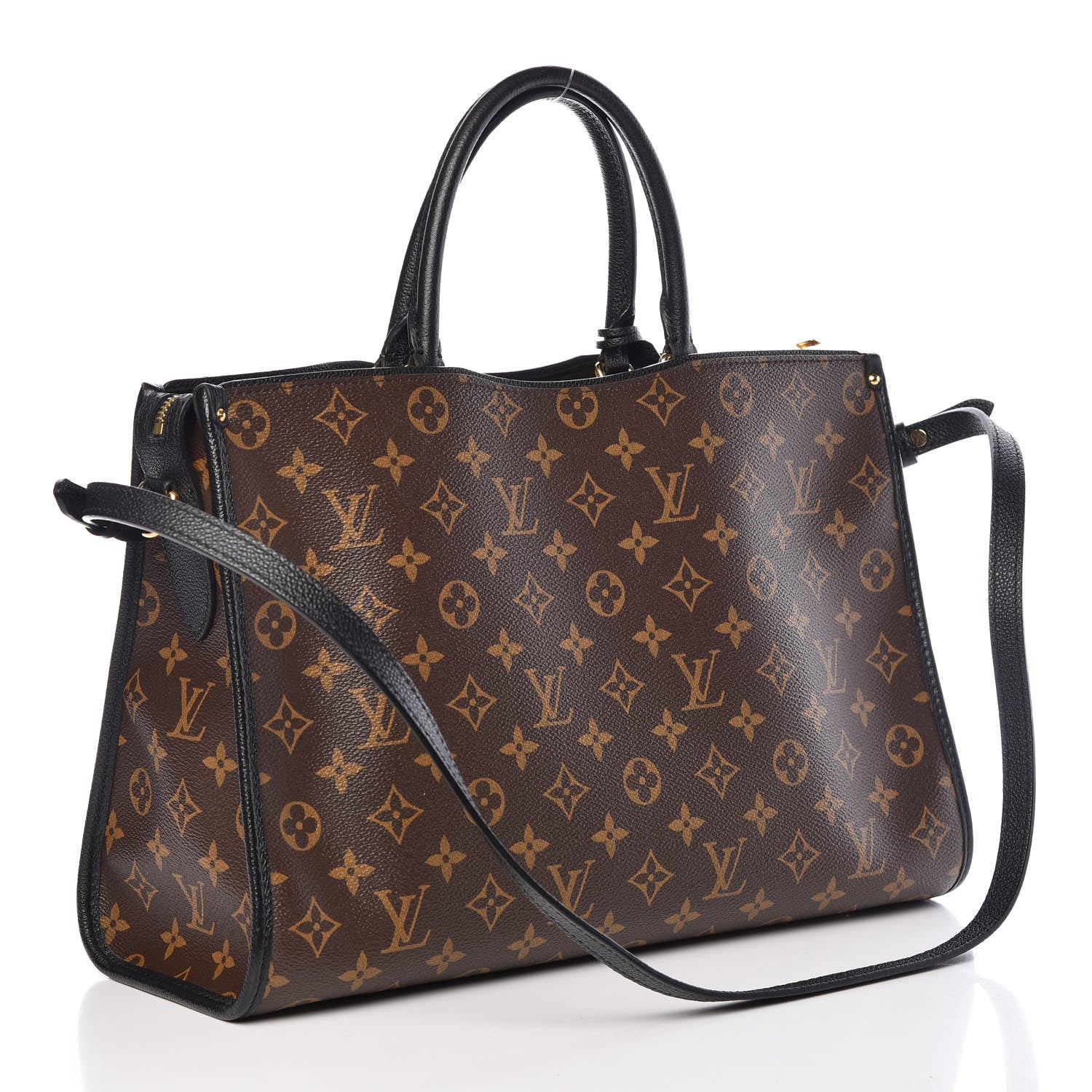 Louis Vuitton Monogram Popincourt MM Black 4 of 10