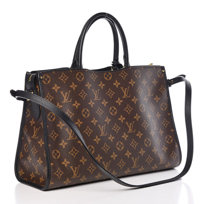 Louis Vuitton Monogram Popincourt MM Black 4 of 10